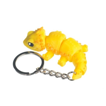 Agama żółta - brelok do kluczy